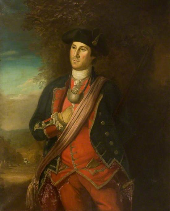 George Washington (1732–1799), as Colonel Commander of the Virginian Colonial Troops