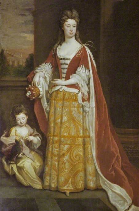 Jemima, Duchess of Kent (d.1728), and Her Daughter Lady Jemima Grey