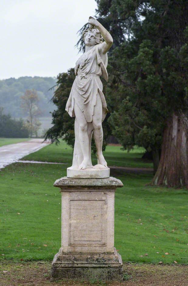 Bacchante with Grapes