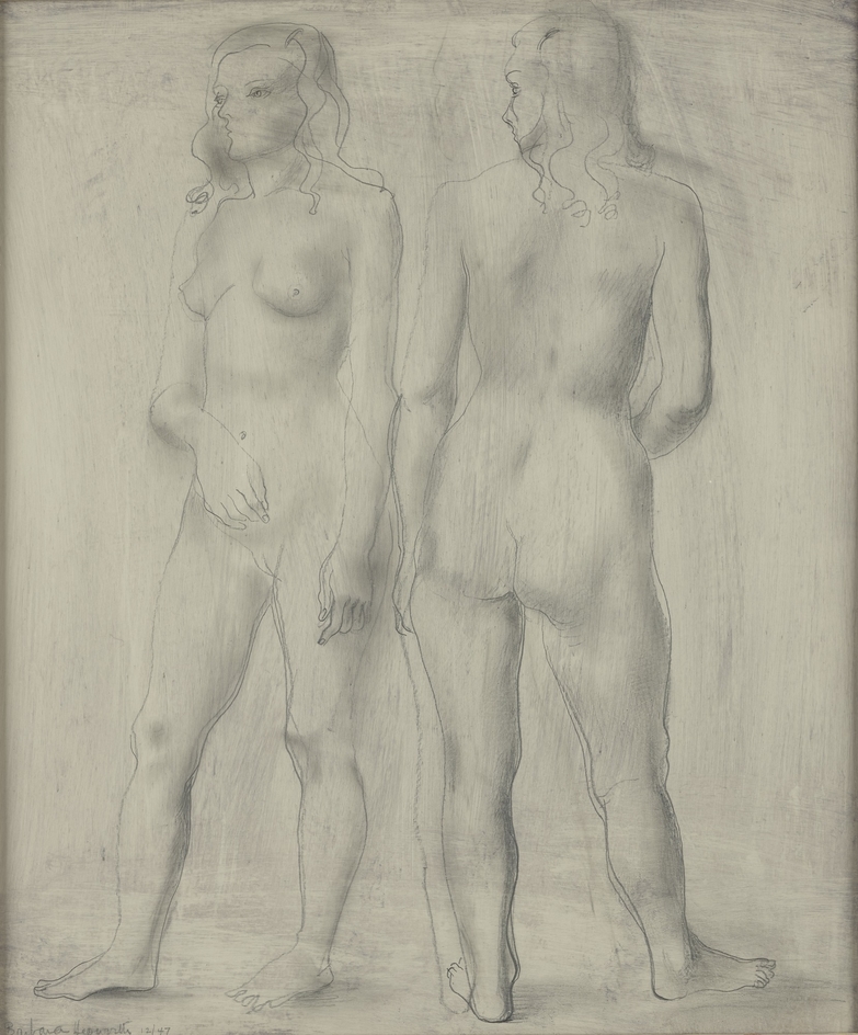 Two Standing Nudes