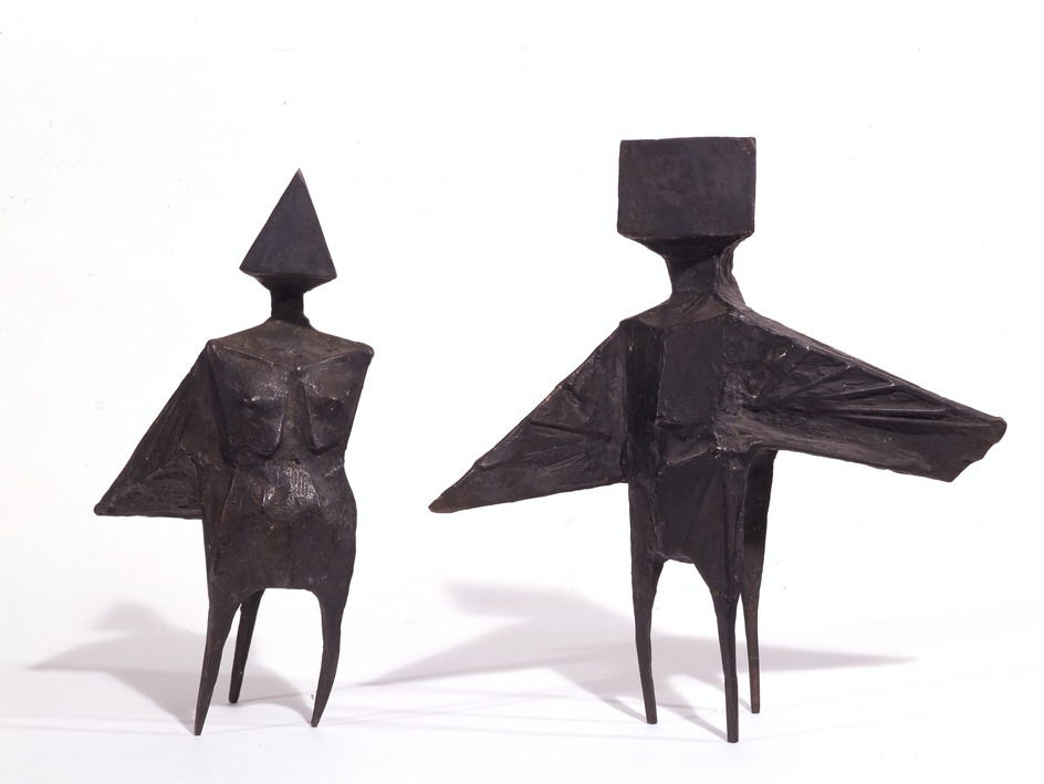 Two Winged Figures – Maquette IX