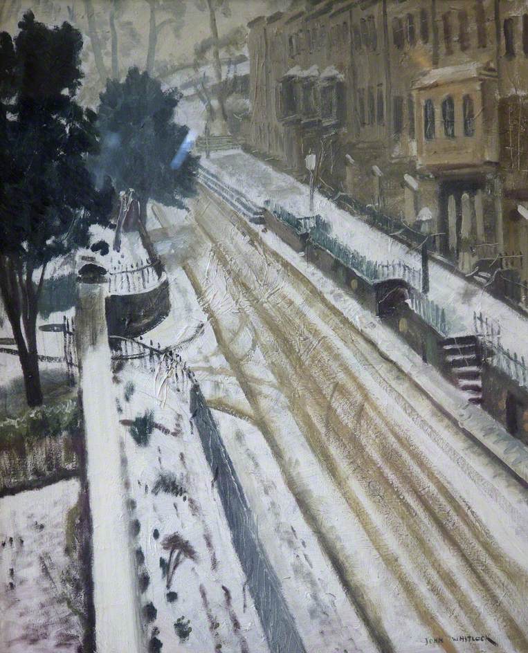Charlotte Street, Bristol, in Snow