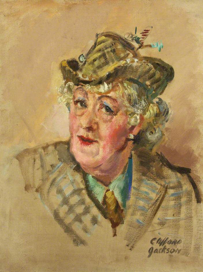 Margaret Rutherford as The Duchess of Port-au-Bronc in 'Time Remembered' by Jean Anouilh