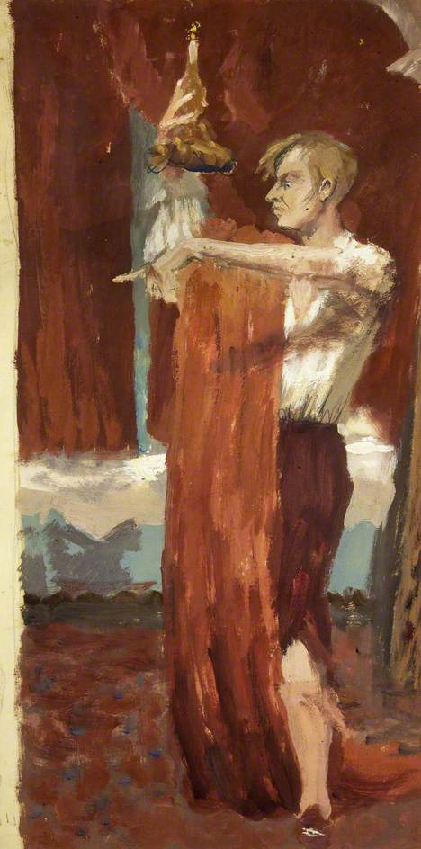 John Gielgud (1904–2000), as Valentine in 'Love for Love'