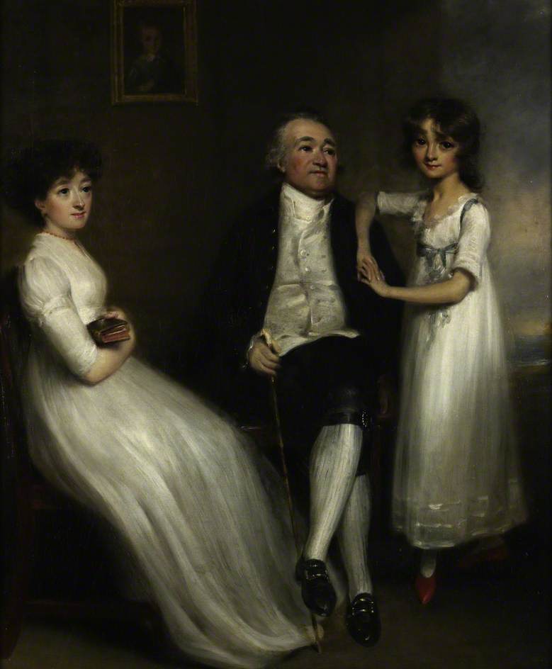 Pierre Fombelle (1731–1802), with His Daughter Lucy (1766–1819), and Granddaughter Mary (1788–1877)