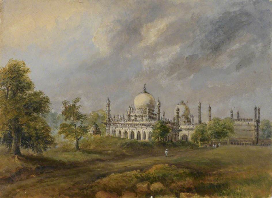 Ibrahim Rauza, Tomb and Mosque Complex of Ibrahim Adil Shah (ruled 1580–1627), at Bijapur