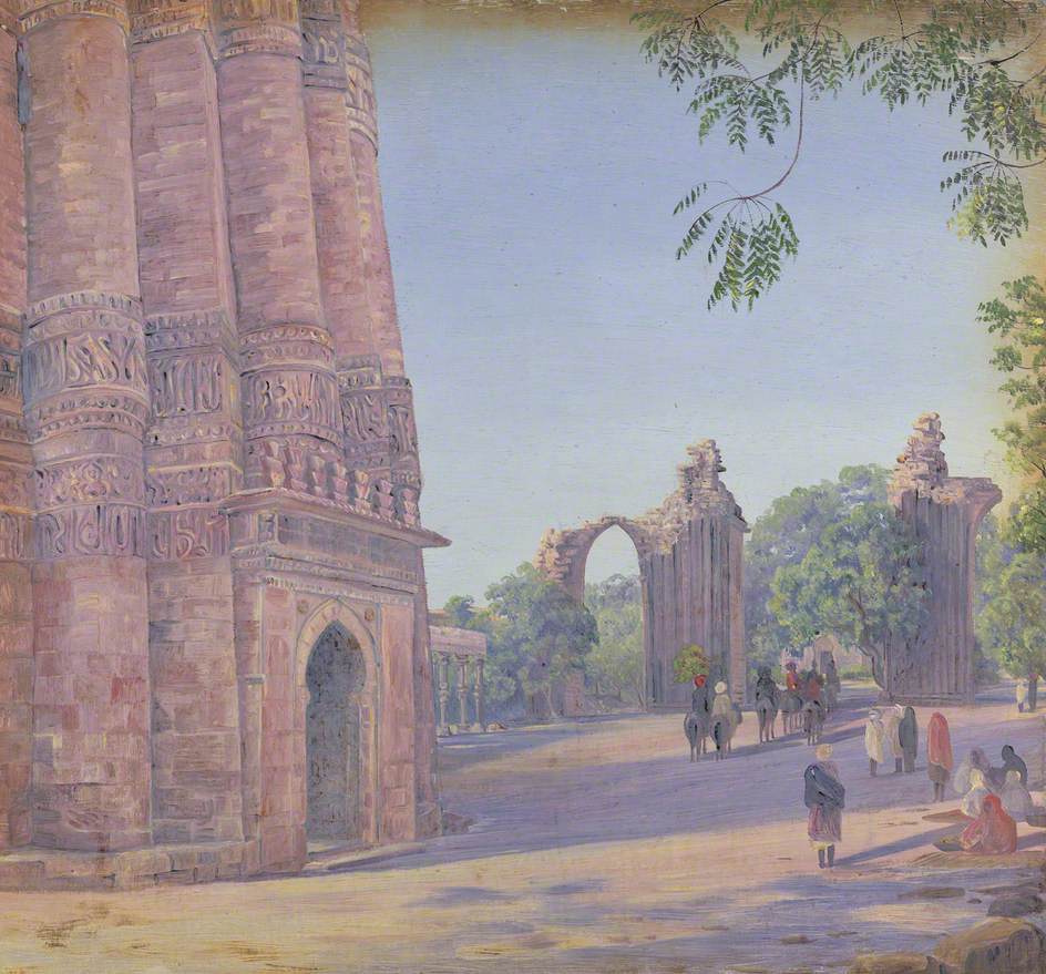 'The Kutub. Delhi. India. Novr. 1878'
