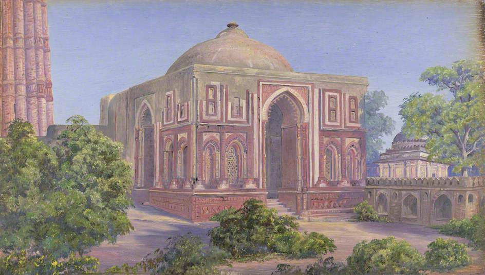 'Gate of Ali Ud Deen. Kutub. Delhi. India. 15 Novr. 1878'