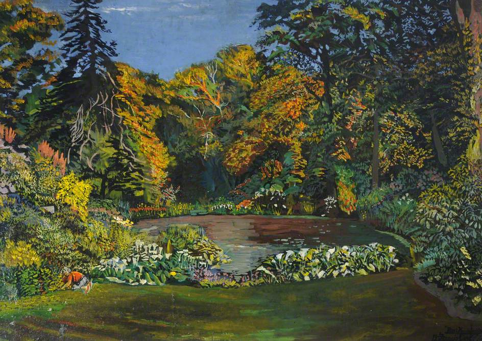 Summer Afternoon, Sundown, Rozel Manor Gardens | Art UK