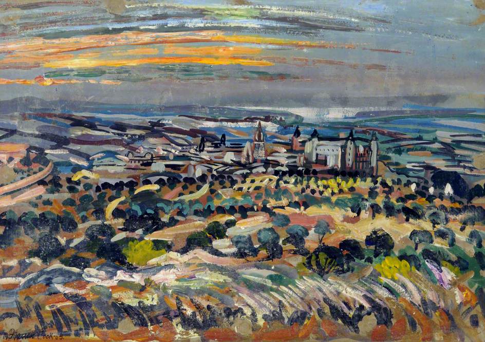 Toledo Spain Sunset Art UK   CI SFCG JHT 1984 00662 001 