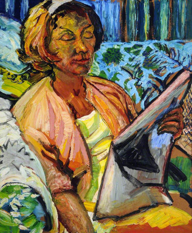 Brenda Reading 'The Tribune' at Aran Cay