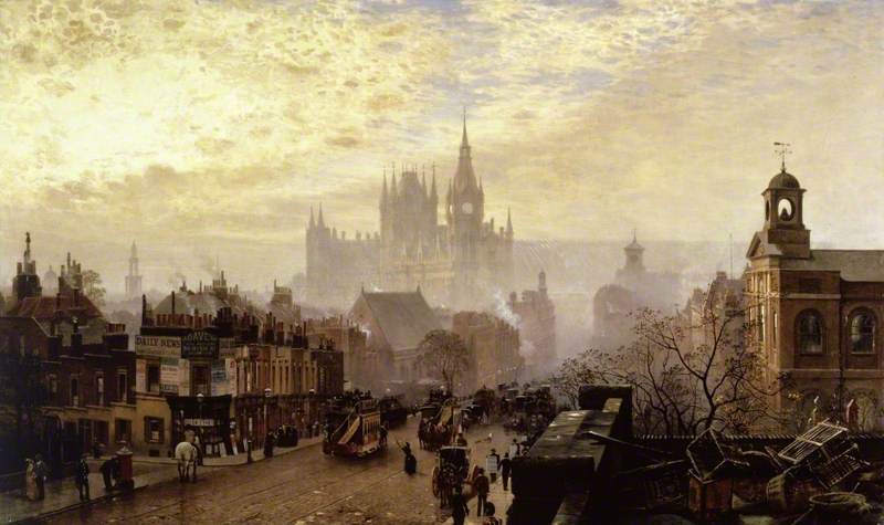 From Pentonville Road Looking West, London, Evening