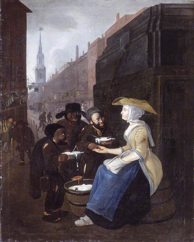 The Curds and Whey Seller, Cheapside, London