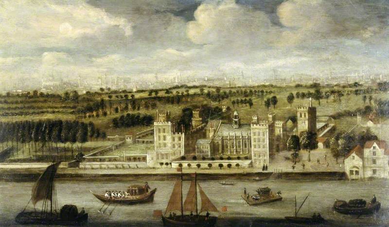 Lambeth Palace with a Distant View of the City, London