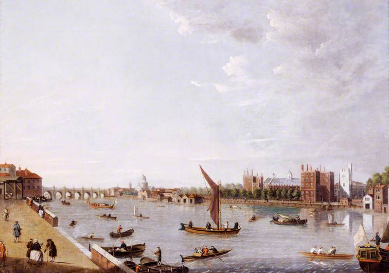 Lambeth Palace from Horseferry, London