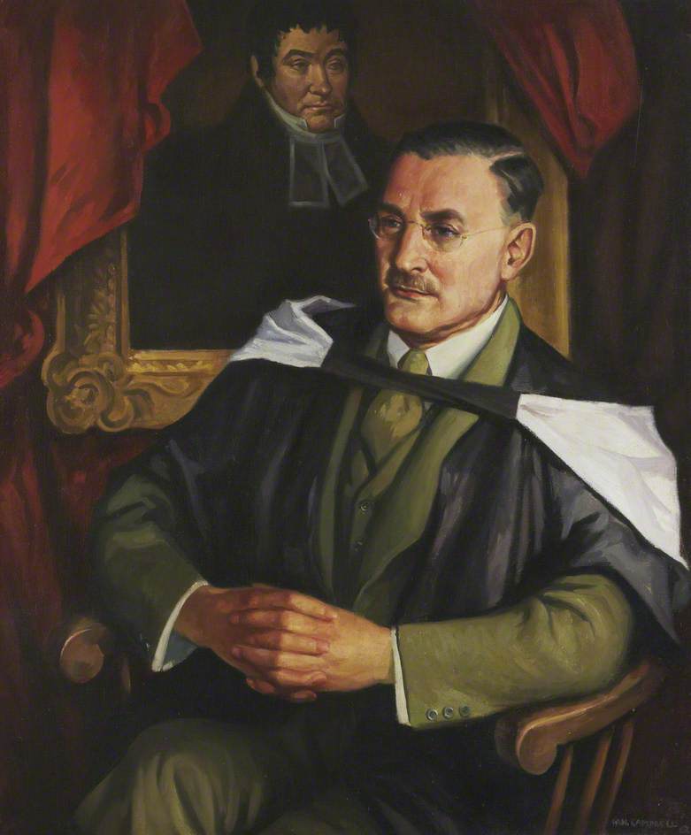 Harry Bell (1899–1984), with a Portrait of Dr Andrew Mylne