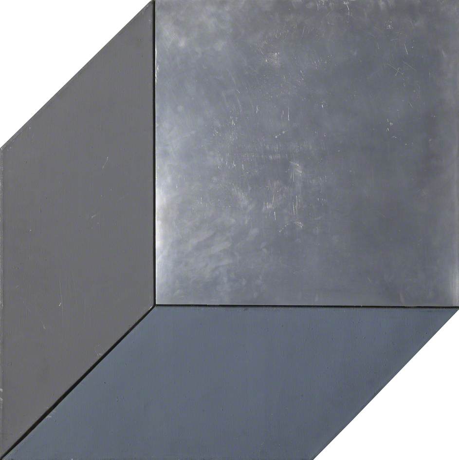 Grey and Aluminium (Oil and Aluminium I)