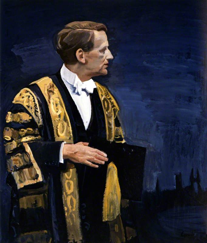Douglas Douglas-Hamilton (1903–1973), 14th Duke of Hamilton, as Chancellor of the University of St Andrews