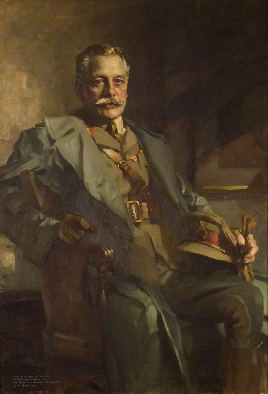 Douglas Haig 1861 1928 1st Earl Haig Of Bemersyde Art Uk