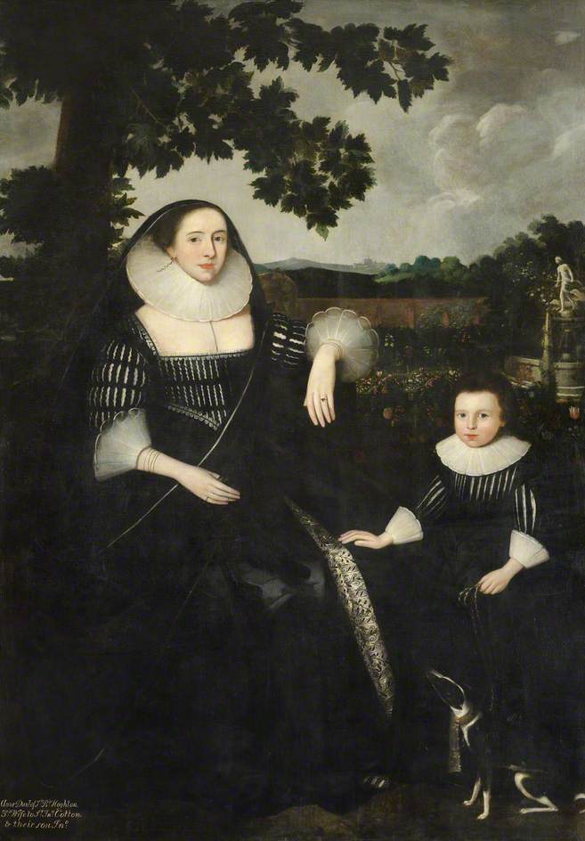 Lady Anne Cotton, née Hoghton, with Her Son, John (1615–1689)