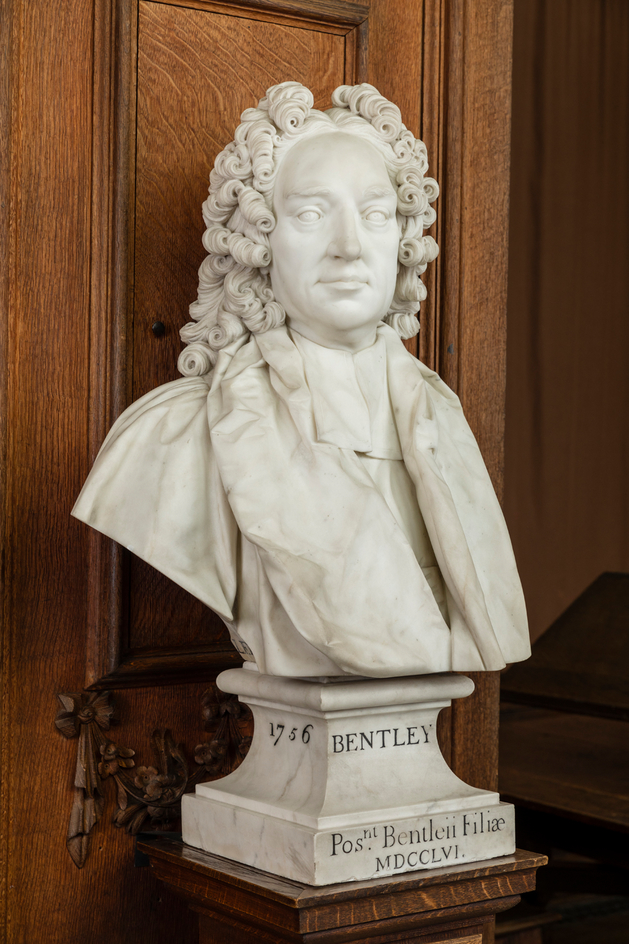 Richard Bentley (1662–1742), DD, FRS, Master of Trinity (1700–1742)