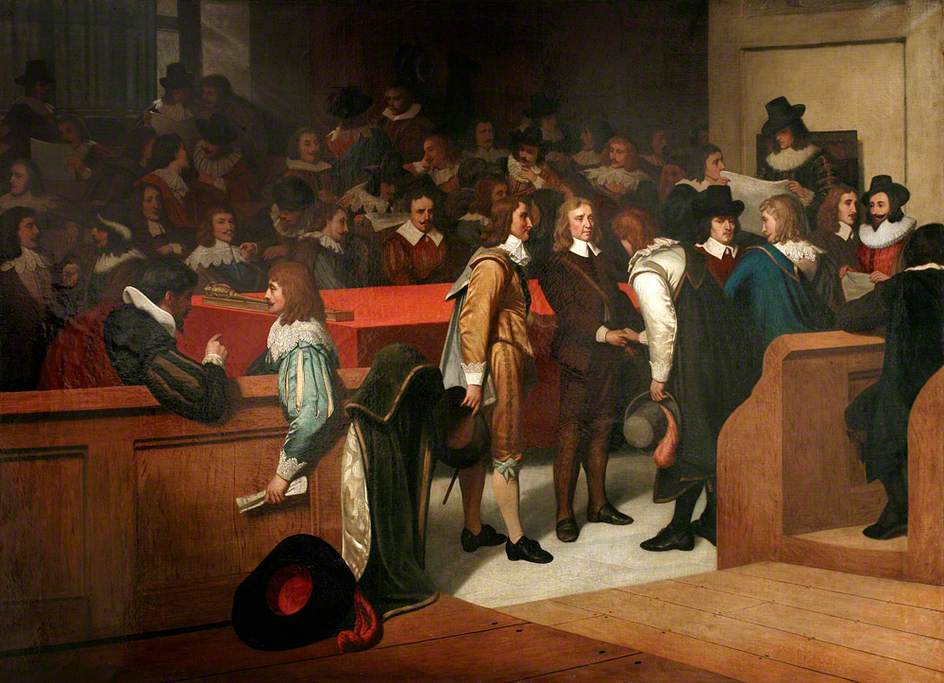 Cromwell's First Appearance in Parliament