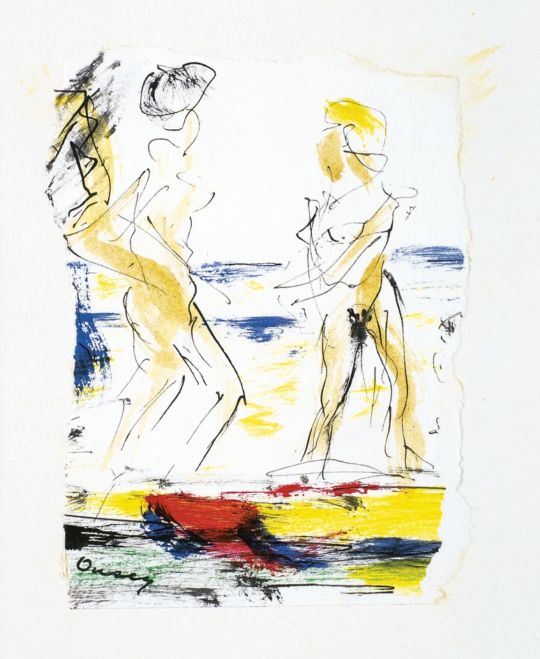 Two Women on the Beach