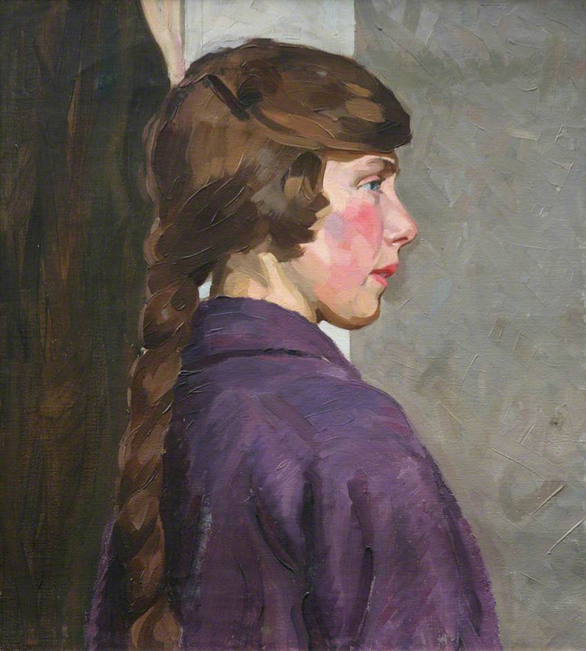 Portrait of a Young Lady with a Plait