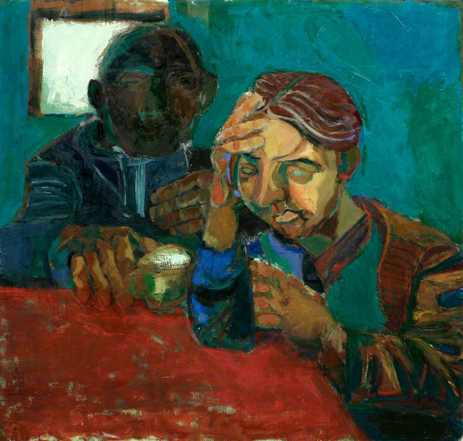 Couple at a Table