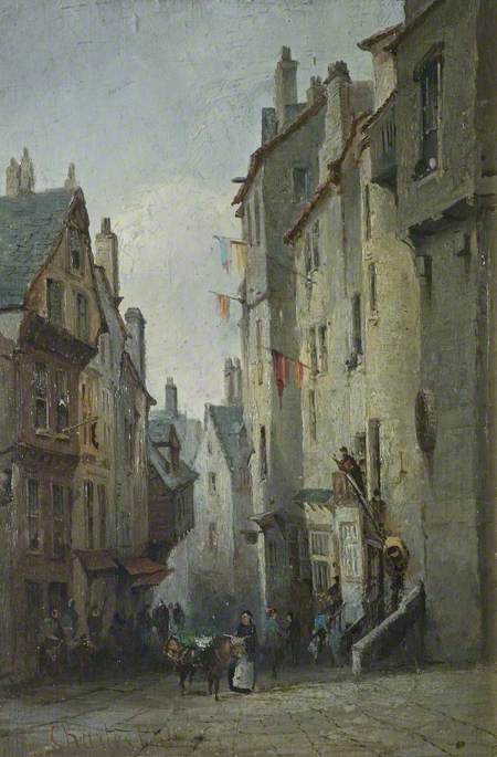 Street Scene in Northern France