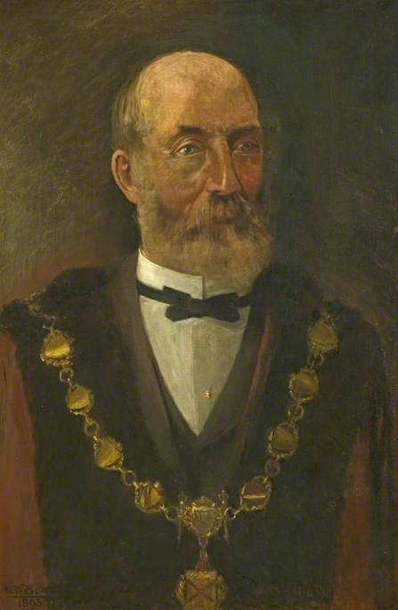 Alderman John Moss (1824–1894), Mayor of the Borough of Ilkeston (1891–1892)