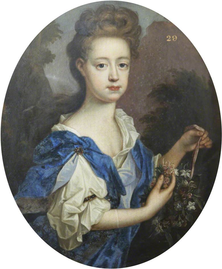 Portrait of a Lady with a Bouquet