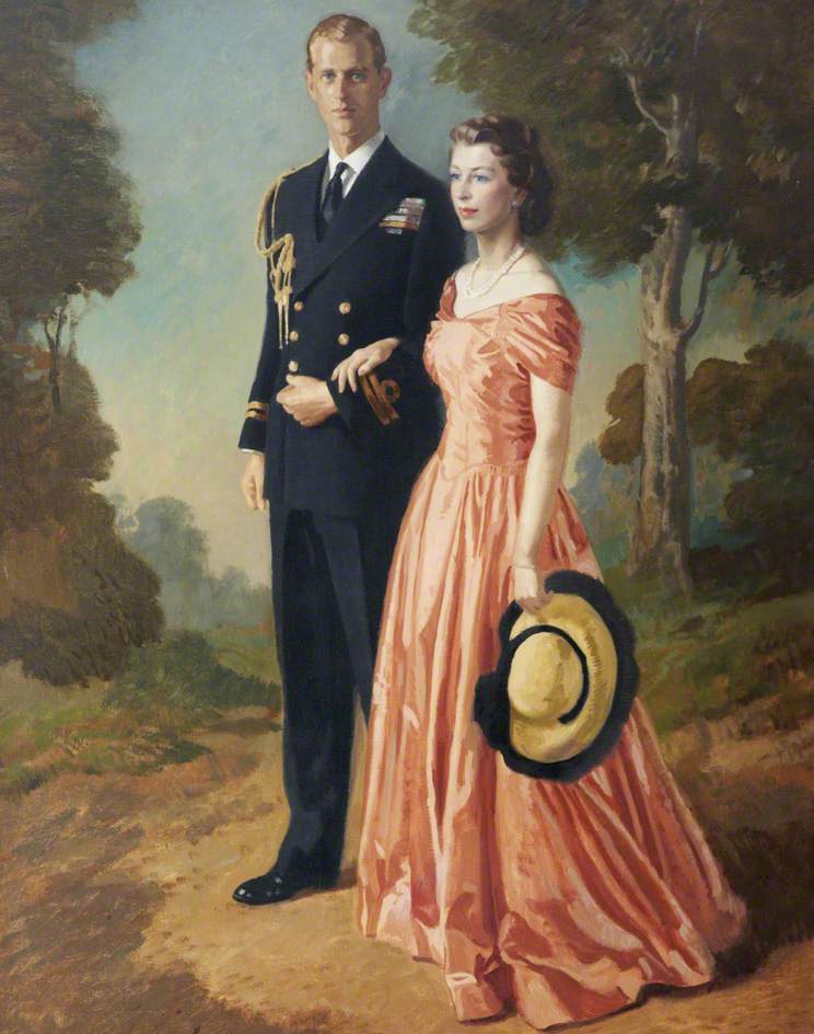 Her Royal Highness Princess Elizabeth (1926–2022), and the Duke of Edinburgh (1921–2021)