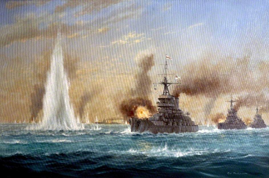 Jellicoe Crosses the 'T', Jutland 31 May 1916