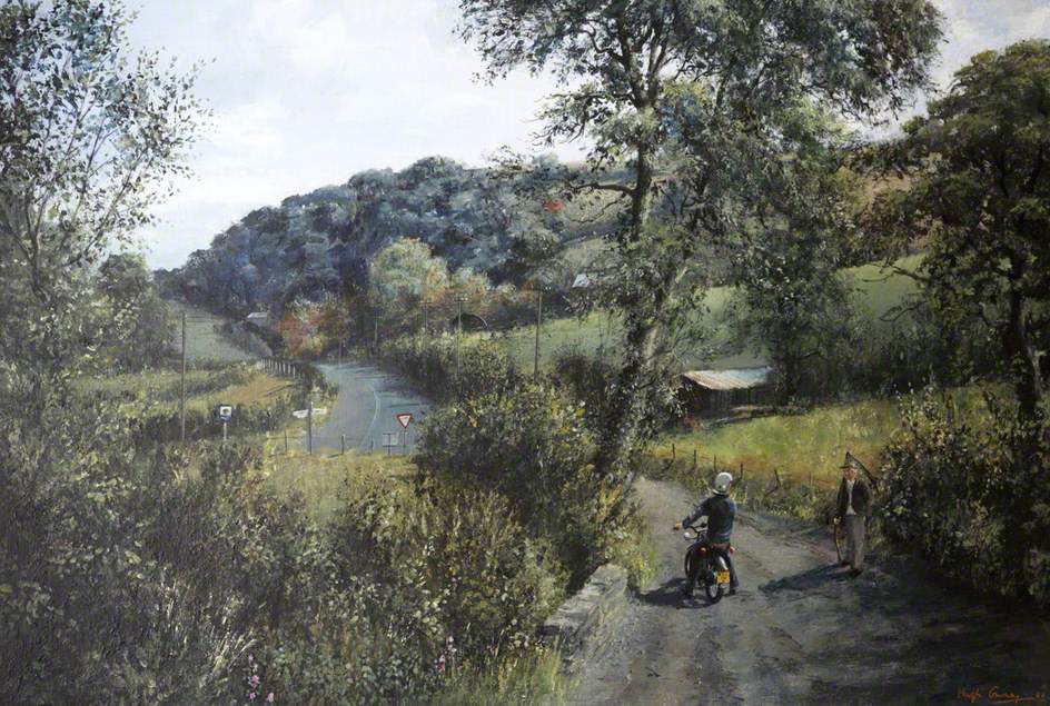 Landscape at Odam Bridge, Devon