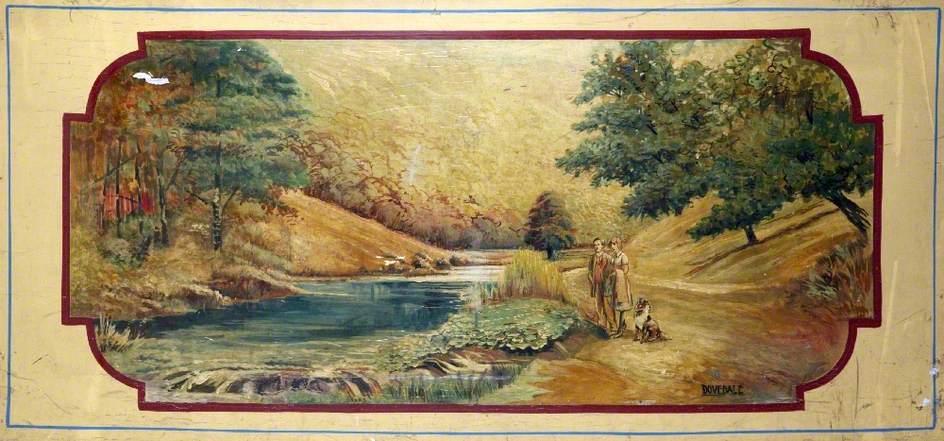 Proctor's Hoopla: Landscape Scene, Dovedale, Derbyshire