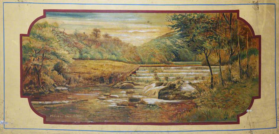 Proctor's Hoopla: Landscape Scene, Monsal Dale, Buxton, Derbyshire