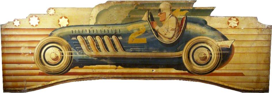 Sam Crow's Dodgem Track: Racing Car No. 2