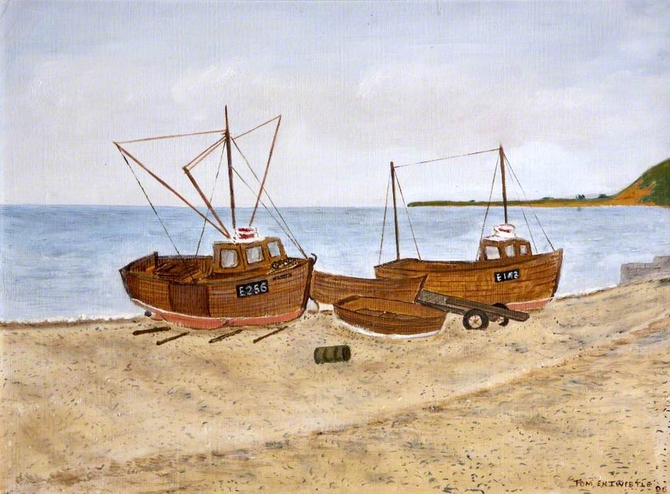 Boats on a Beach