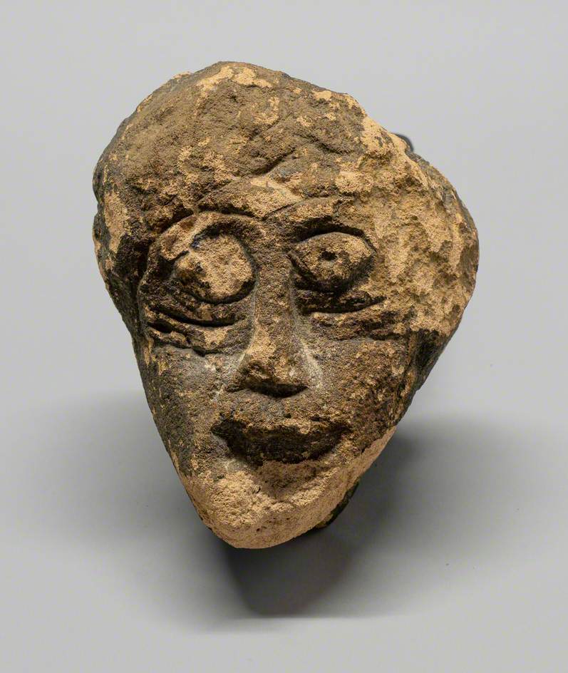 Carving of a Face