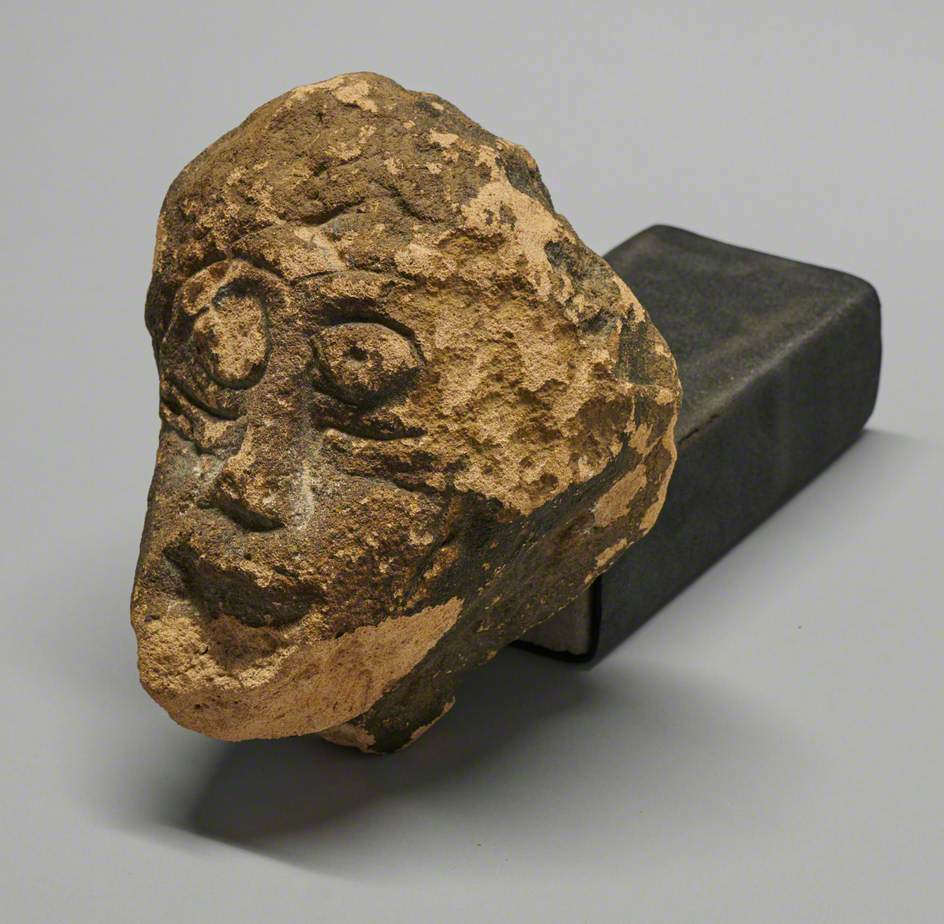 Carving of a Face