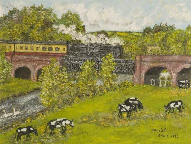Blandford Railway Viaduct, Dorset