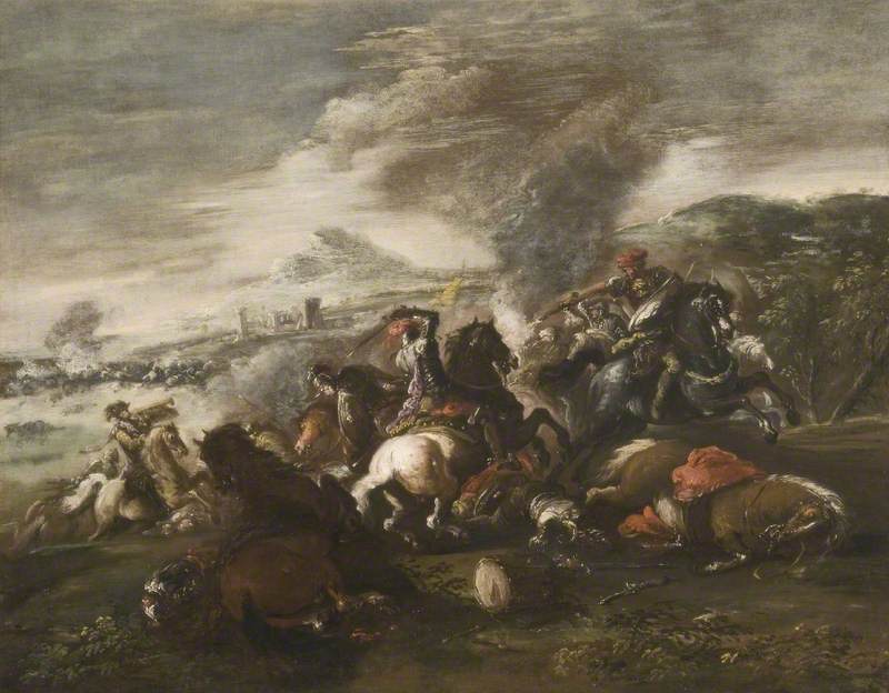 Cavalry Skirmish | Art UK