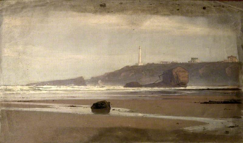 Coastal Scene with a Lighthouse