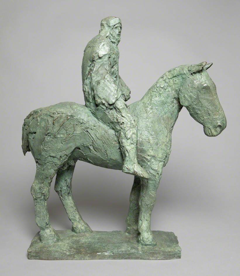 Horse and Rider (Robed)