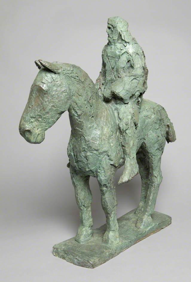 Horse and Rider (Robed)