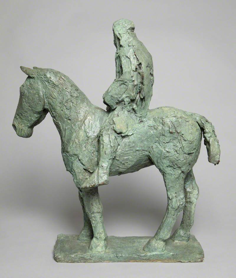 Horse and Rider (Robed)