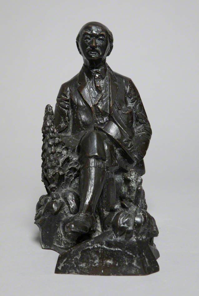 Maquette of the Statue of Thomas Hardy (1840–1928) at the Top 'o Town