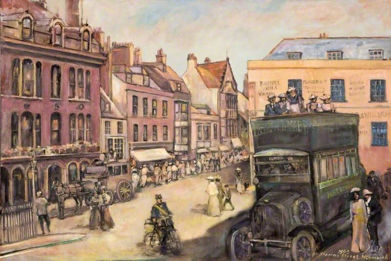 St Thomas Street, Weymouth, Dorset, 1905