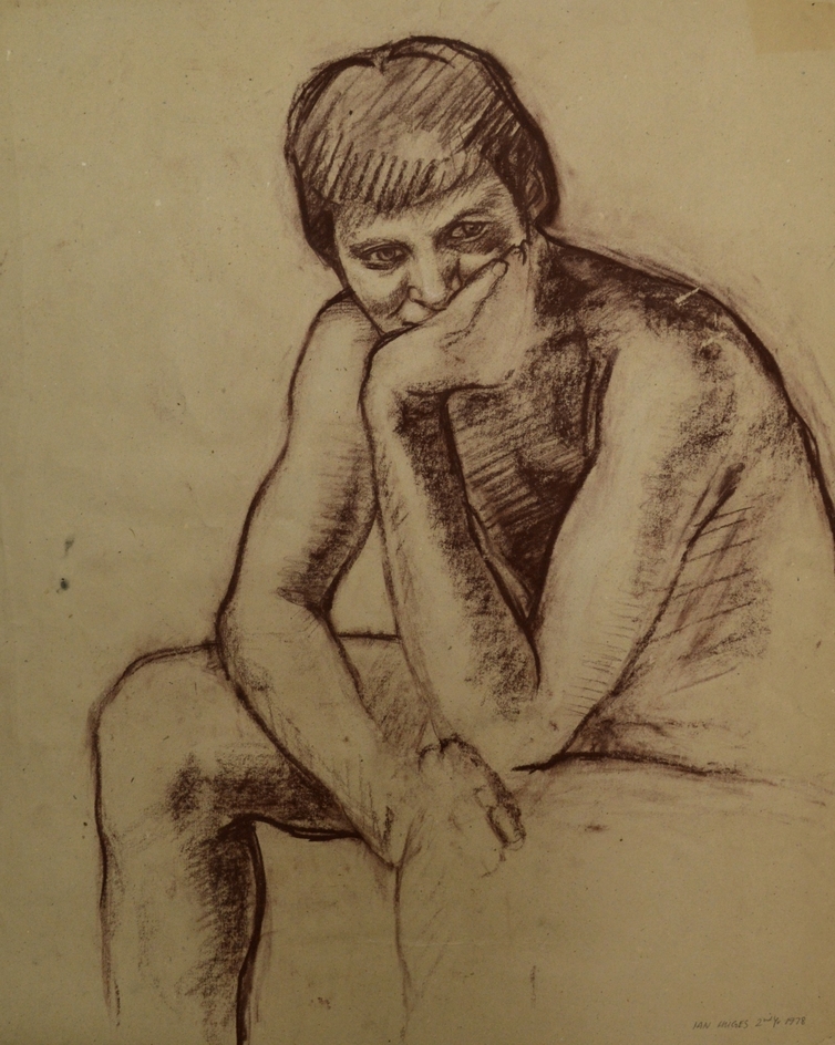 Life Study – Seated Male Figure